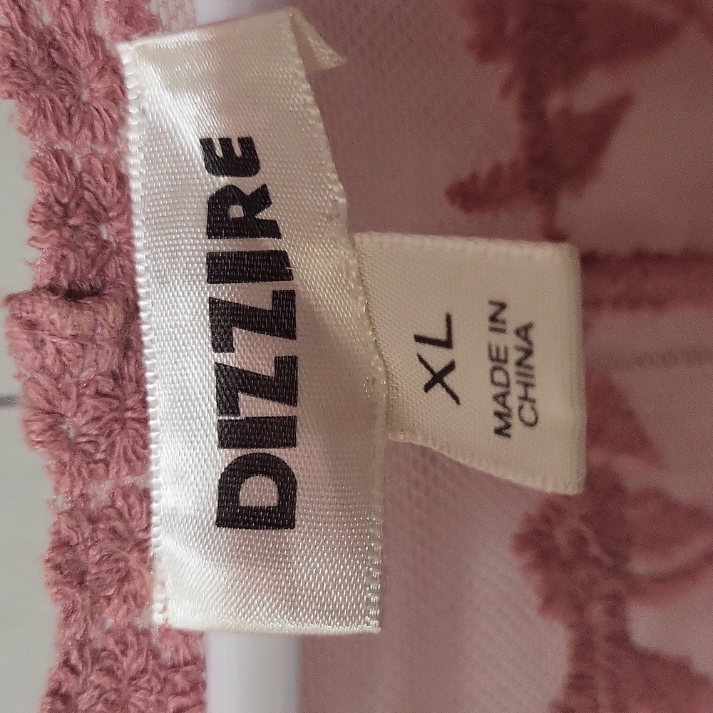 Delicate Lace Kimono Robe - Mauve - Picture 4 of 6